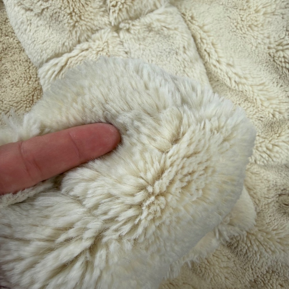 Patagonia Womens Los Gatos Fleece Full Zip Jacket Cream White Large - Picture 7 of 9
